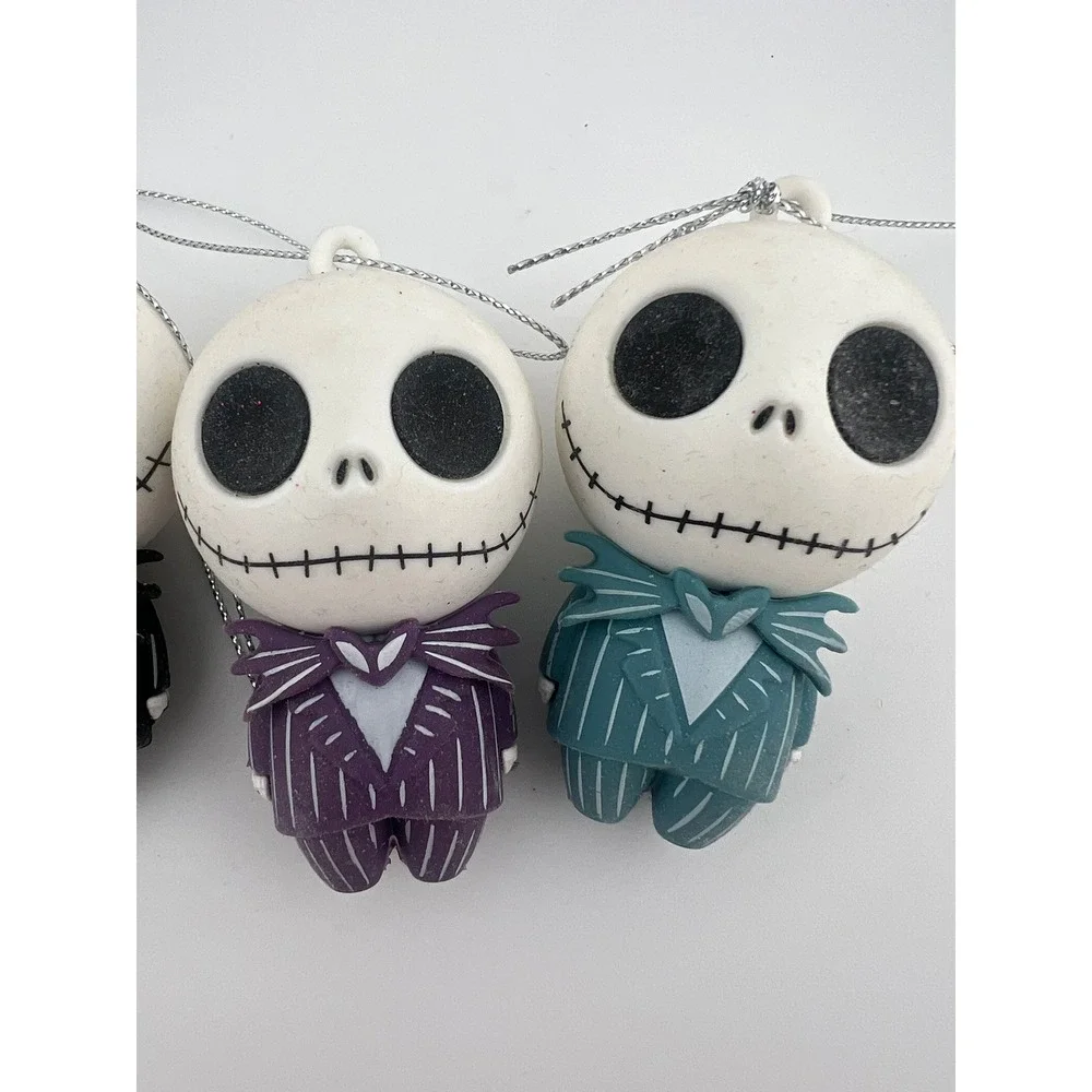 Disney Nightmare Before Christmas Ornaments Lot 8 Jack Sally Oogie Zero Mayor